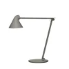 NJP bordlampe m/bordfod, mørk alu grå