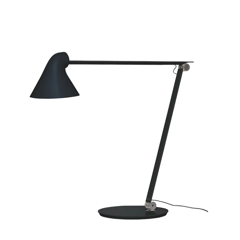 NJP bordlampe m/bordfod, sort