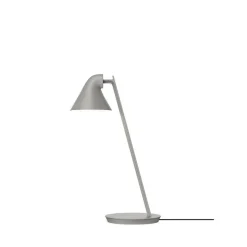NJP Mini bordlampe, lys alu grå