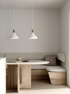 Nori 27 pendel, hvid