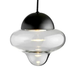 Nutty pendel, klar/sort