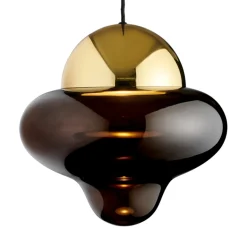 Nutty XL pendel, brun/guld