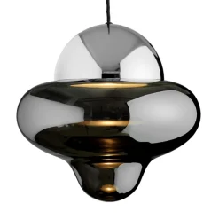 Nutty XL pendel, smoke/krom