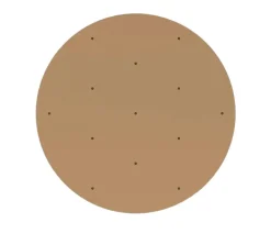 Nuura baldakin til 13 pendler, nordic guld