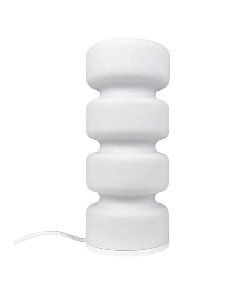 Olive bordlampe, opal