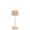 Olivia micro batterilampe / bordlampe, sand