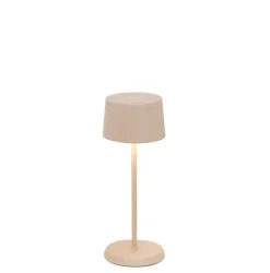 Olivia micro batterilampe / bordlampe, sand