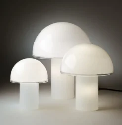 Onfale Grande bordlampe, hvid