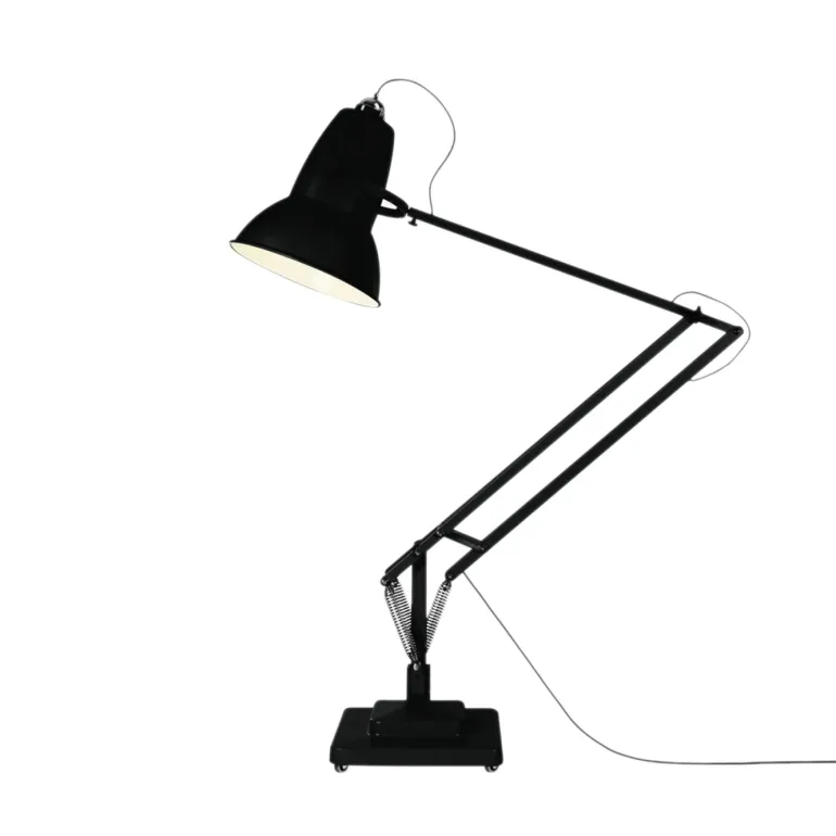 Original 1227 giant gulvlampe, sort