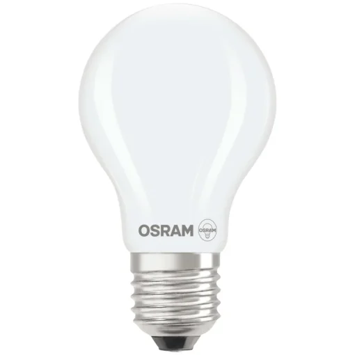 Osram LED-pære 3,4W E27 827, mat