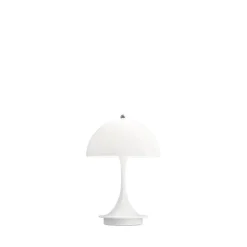 Panthella 160 Portable, hvid opalt akryl