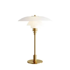 PH 3½-2½ bordlampe, messing