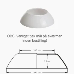 PH 4½-4 glas mellemskærm