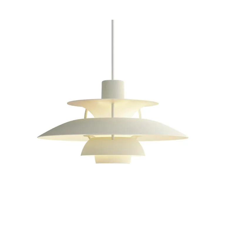 PH 5 Mini pendel, monokrom pale pewter