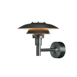 PH 3-2½ udendørs væglampe, sort