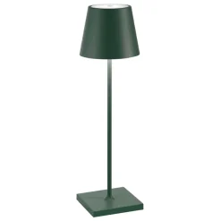 Poldina batterilampe / bordlampe, mørkegrøn