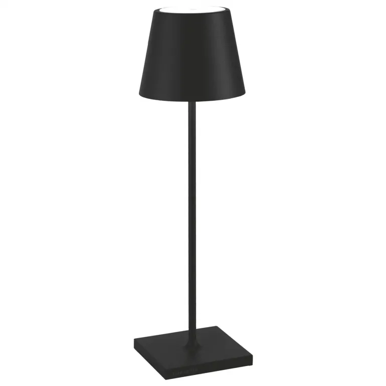 Poldina batterilampe / bordlampe, sort