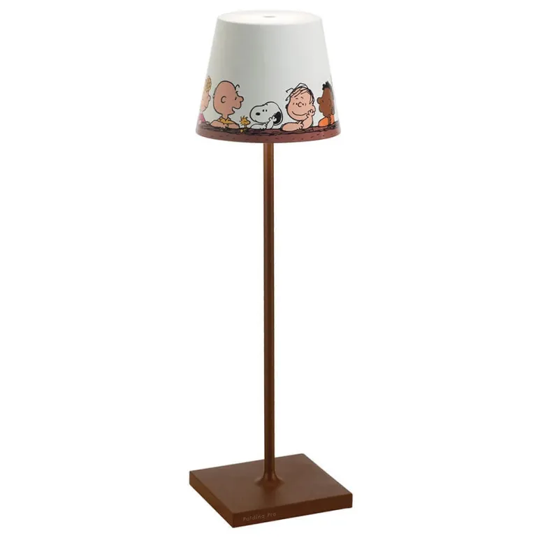 Poldina x Peanuts batterilampe / bordlampe, together