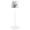 Poldina x Peanuts batterilampe / bordlampe, heart