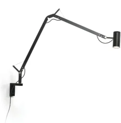 Polo + vægbeslag, sort