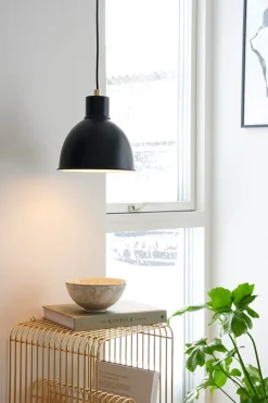 Pop pendel, mat sort