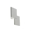 Puzzle Double Square 2700K væglampe/loftlampe, hvid