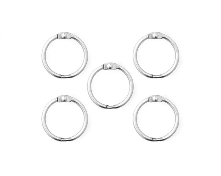 Reb lamp fixing ringe (5 stk.), rustfrit stål