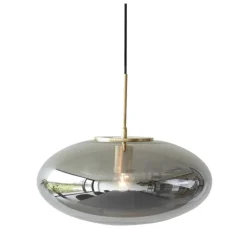 Reflect pendel ellipse, grå