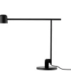 Satellite bordlampe, mat sort