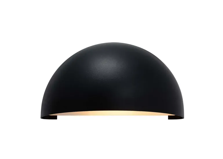 Scorpius udendørs væglampe, sort plast