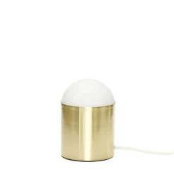 Sculpture bordlampe, messing