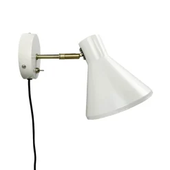 Sleep væglampe, kit hvid