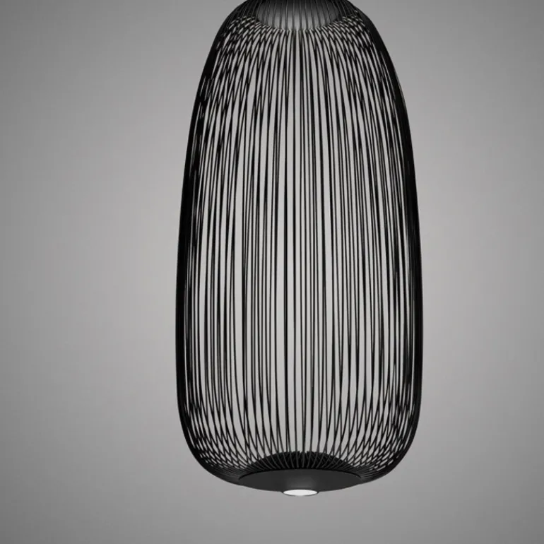 Spokes 1 LED MyLight pendel, sort