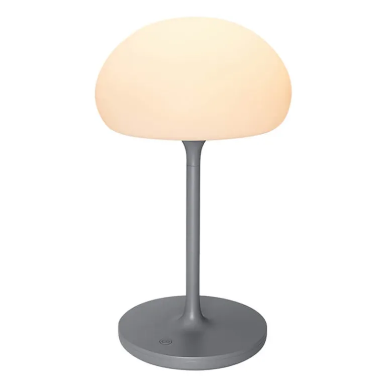 Sponge on a stick batterilampe, grå