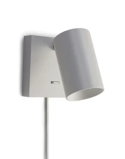 SpotOn1 Wall m/afbryder væglampe/spot, hvid