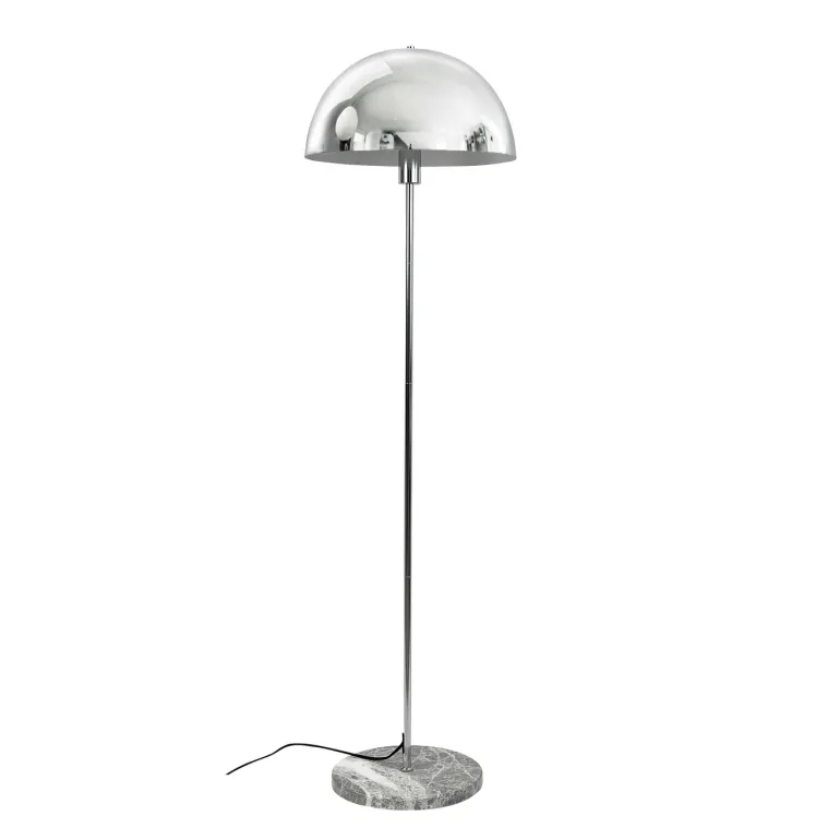 Stockholm gulvlampe, krom/marmor