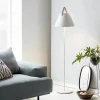 Strap gulvlampe, hvid