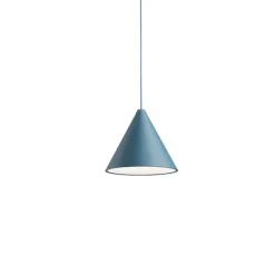 String Light cone pendel 12m m/dæmper, blå