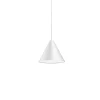 String Light cone pendel 22m, hvid