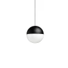 String Light sphere pendel 22m, sort