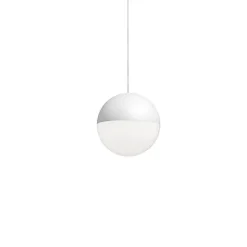 String Light sphere pendel 12m m/dæmper, hvid