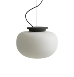 Supernate pendel Ø28, opal/sort