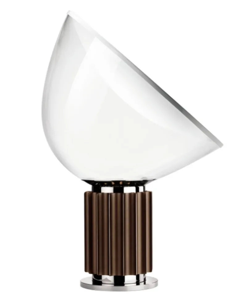 Taccia Bordlampe, bronze