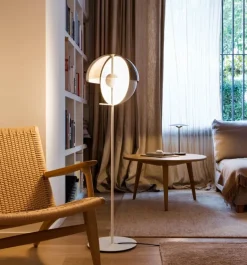 Theia P gulvlampe, hvid