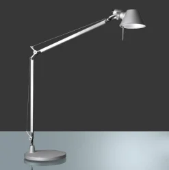 Tolomeo Midi bordlampe LED, alu med bordfod (2700K)