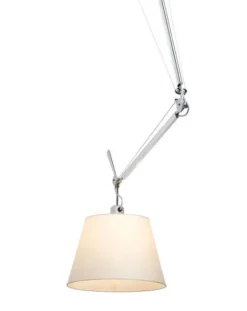 Tolomeo Sospensione Decentrata pendel, Ø24 pergament