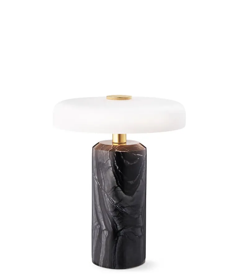 TRIP portable batterilampe / bordlampe, charcoal/opal