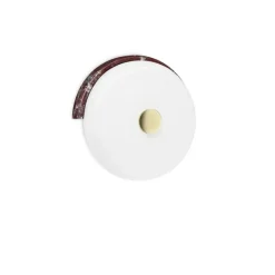 TRIP væglampe, burgundy/opal