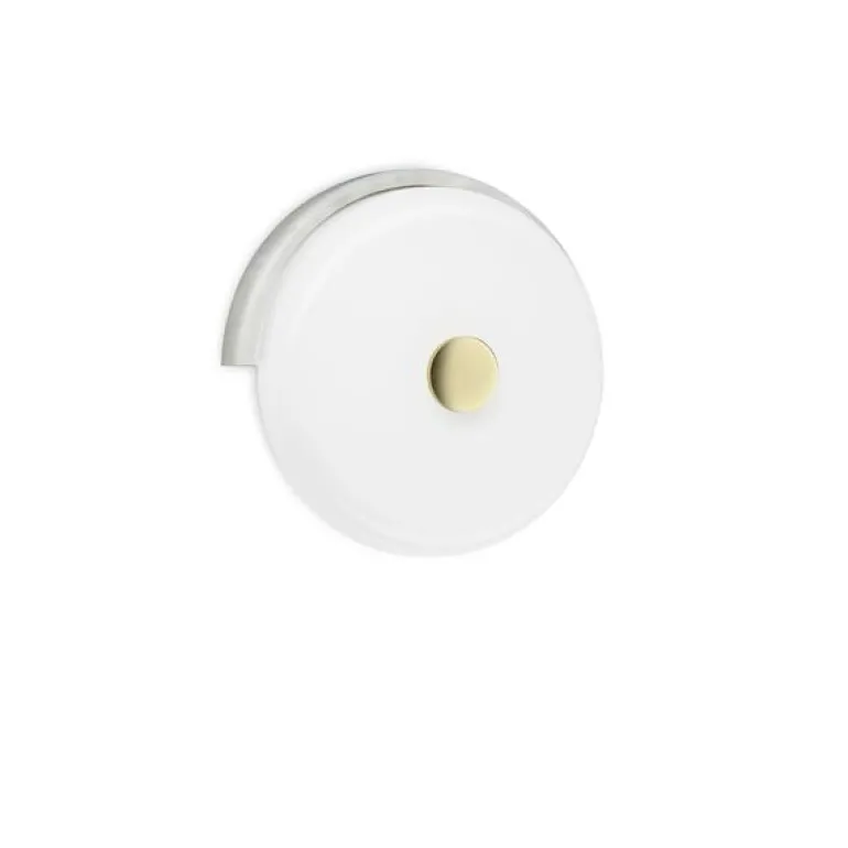 TRIP væglampe, carrara/opal