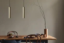 TUBE FLEX pendel, messing